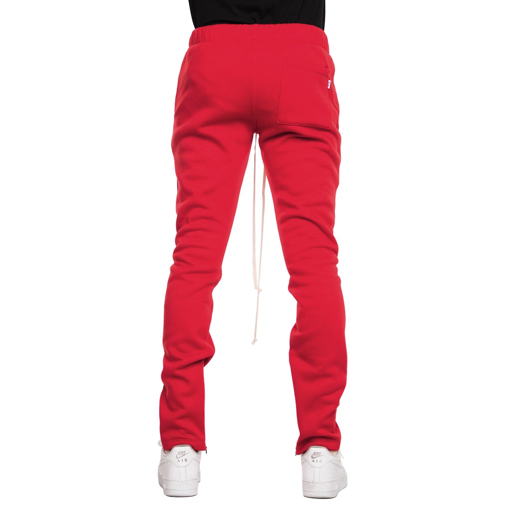 Red – Fleece Zipper Pants – Equipe